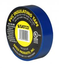 Satco Products Inc. 90/1909 - PVC Electrical Tape; 3/4&#34; x 60 Foot; Blue