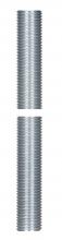 Satco Products Inc. 90/2122 - 1/4 IP Steel Nipple; Zinc Plated; 8&#34; Length; 1/2&#34; Wide