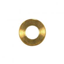 Satco Products Inc. 90/2148 - Turned Brass Check Ring; 1/4 IP Slip; Burnished And Lacquered; 7/8&#34; Diameter