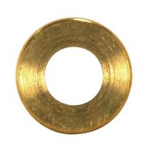 Satco Products Inc. 90/2149 - Turned Brass Check Ring; 1/4 IP Slip; Burnished And Lacquered; 1&#34; Diameter