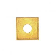 Satco Products Inc. 90/2319 - Solid Brass Square Check Ring; 1/8 IP Slip; 1&#34;; Polished Finish