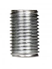 Satco Products Inc. 90/302 - 1/4 IP Steel Nipple; Zinc Plated; 3/4&#34; Length; 1/2&#34; Wide