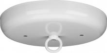 Satco Products Inc. 90/894 - Contemporary Canopy Kit; White Finish; 5&#34; Diameter; 7/16&#34; Center Hole; 2-8/32 Bar Holes;