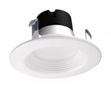 Satco Products Inc. S11800 - 7 watt LED Downlight Retrofit; 4&#34;; Adjustable Color Temperature; 120V; Dimmable