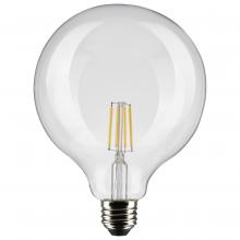 Satco Products Inc. S21254 - 6 Watt G40 LED; Clear; Medium base; 90 CRI; 4000K; 120 Volt