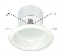 Satco Products Inc. S9122 - Discontinued - 11.6 watt LED Downlight Retrofit Kit; 5&#34; Baffled; 3000K; Medium base; 120 volts;