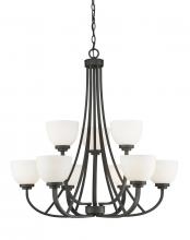 Z-Lite 443-9-BRZ - 9 Light Chandelier