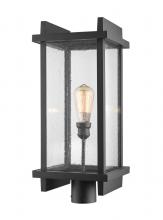 Z-Lite 565PHBR-BK - 1 Light Outdoor Post Mount Fixture