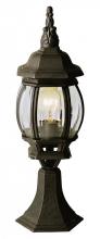 Trans Globe 4070 BC - Francisco 20.5&#34; Postmount Lantern