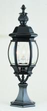 Trans Globe 4071 BG - Francisco 23&#34; Postmount Lantern