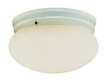 Trans Globe PL-3620-1 BN - 1LT FLUSH-MUSHROOM-GU24-OPAL G