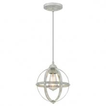 Westinghouse 6110700 - Mini Pendant Antique Ash Finish