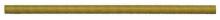 Westinghouse 7027000 - 30&#34; Steel Brass-Plated All-Thread Pipe