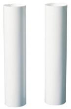 Westinghouse 7037000 - 2 Plastic Candle Socket Covers White 4&#34; Long