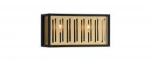 Matteo Lighting W67702MB - Goldenguild Wall Sconce