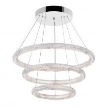 CWI Lighting 1042P32-601-3R - Arielle LED Chandelier With Chrome Finish