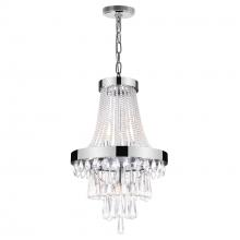 CWI Lighting 5078P12C - Vast 3 Light Chandelier With Chrome Finish