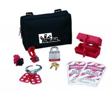 Ideal Industries 44-973 - Lockout Or Tagout Kit,Ideal,STRTR,NYL Zipper,8 P