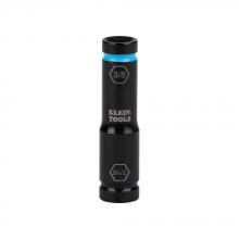 Klein Tools 66077 - Flip Impact Socket, 7/16&#34; X 3/8&#34;