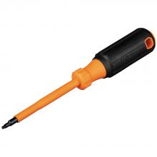 Klein Tools 6884INS - 4&#34; Insulated Screwdriver, #1 Square