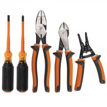 Klein Tools 94130 - 1000V Insulated Tool Kit, 5-Piece