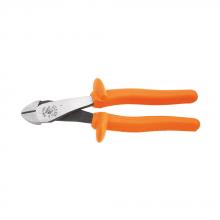 Klein Tools D248-8-INS - 8&#34; Diagonal Cutting Pliers Angled