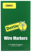 LH Dottie DMNC - Wire Marker Books - Vinyl Cloth Nema Color