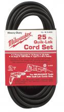 Milwaukee Electric Tool 48-76-4025 - 25&#39; Quik-Lok Cord