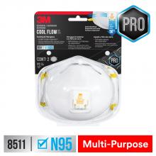 3M Electrical Products 7100117526 - 3M Particulate Sanding Valved Respirator 8511