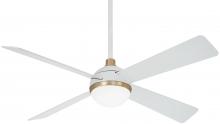 Minka-Aire F623L-WHF/SBR - Orb - 54&#34; LED Ceiling Fan