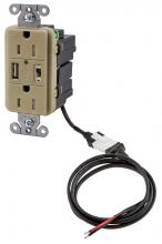 Hubbell Premise Wiring AVPS15I - ISTATION P-SUP,5VDC,DUP 15AMP,USB-CHR,IV