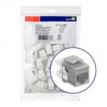 Leviton 61110-BG6 - JACK EXTREME C6 25PK GY