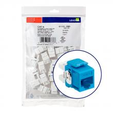 Leviton 61110-BL6 - JACK EXTREME C6 25PK BL