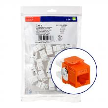 Leviton 61110-BO6 - JACK EXTREME C6 25PK OR