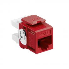 Leviton 61110-RR6 - JACK EXTREME C6 RD