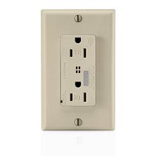 Leviton T7280-I - 5-15R SURGE RECEP TR IVORY