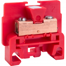 Schneider Electric 9080GKR6 - Terminal block, Linergy, box connector, red colo