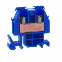 Schneider Electric 9080GRL6 - Terminal block, Linergy, box lug connector, blue
