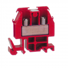 Schneider Electric 9080GRR6 - Terminal block, Linergy, box lug connector, red