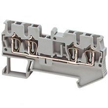 Schneider Electric NSYTRR24 - Terminal block, Linergy TR, spring type, feed th