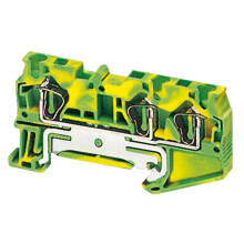 Schneider Electric NSYTRR43PE - Terminal block, Linergy TR, spring type, protect