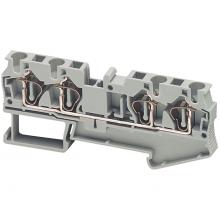Schneider Electric NSYTRR44 - Terminal block, Linergy TR, spring type, feed th