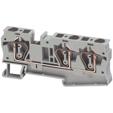 Schneider Electric NSYTRR63 - Terminal block, Linergy TR, spring type, feed th