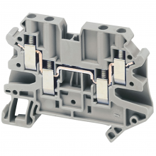 Schneider Electric NSYTRV44 - Terminal block, Linergy TR, grey, 4mm2, passthro