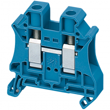 Schneider Electric NSYTRV102BL - Terminal block, Linergy TR, blue, 10mm2, passthr