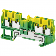 Schneider Electric NSYTRP24PE - Terminal block, Linergy TR, push-in type, 4 poin
