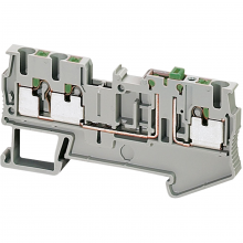 Schneider Electric NSYTRP23SC - Terminal block, Linergy TR, grey, 2.5mm², push-