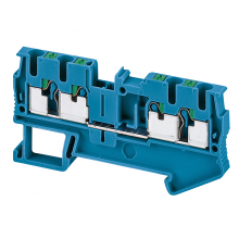 Schneider Electric NSYTRP24BL - Terminal block, Linergy TR, push-in type, feed t