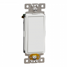 Schneider Electric SQR14103WH - Switch, X Series, 15A, single pole, 1 way, white
