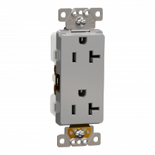 Schneider Electric SQR44201GY - Socket-outlet, X Series, 20A, decorator, tamper